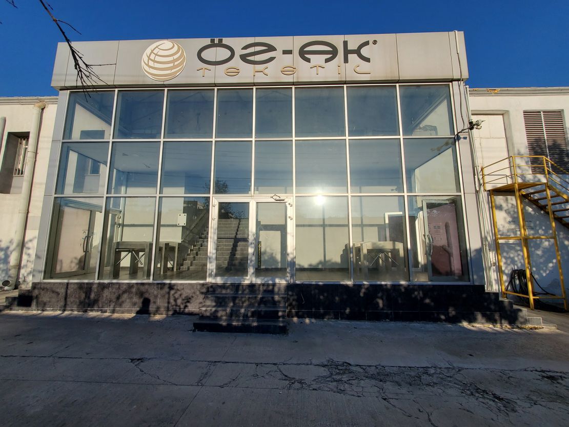 The Ozak Tekstil factory in Sanliurfa, Turkey, in December 2023.