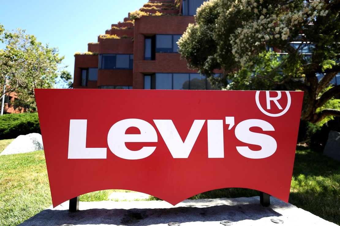 The Levi Strauss headquarters in San Francisco, California, shown in July 2020.