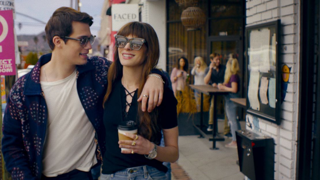 Anne Hathaway and Nicholas Galitzine in "The Idea of You."