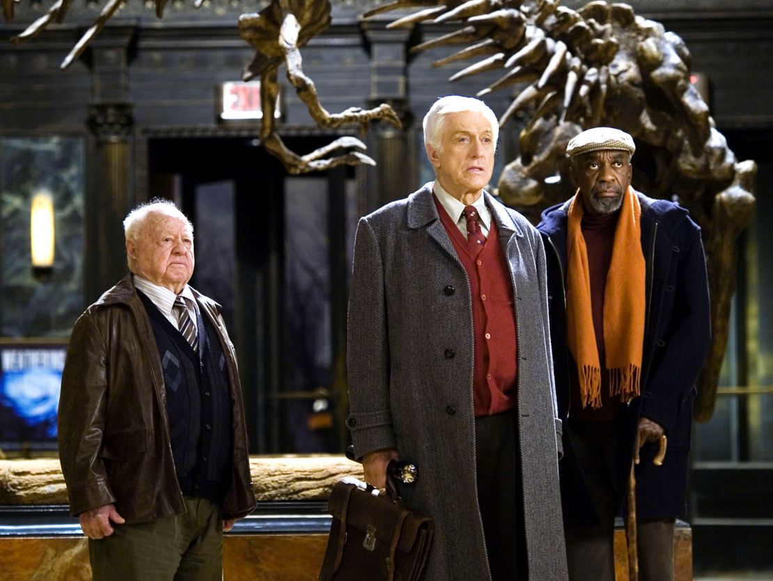 (From left) Mickey Rooney, Dick Van Dyke and Bill Cobbs in 'Night at the Museum.'