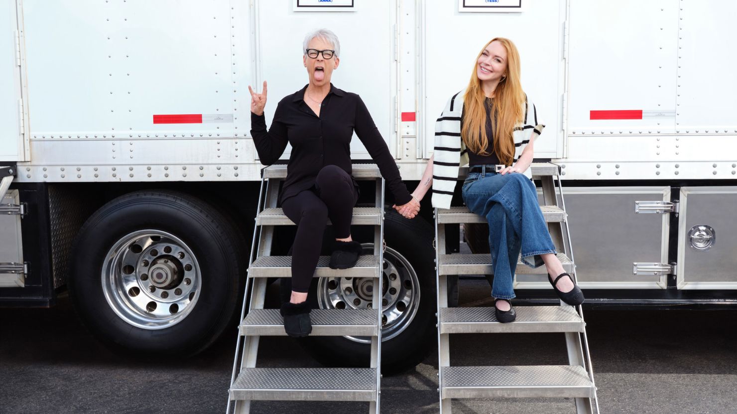 Jamie Lee Curtis and Lindsay Lohan set out to make 2025 freakier