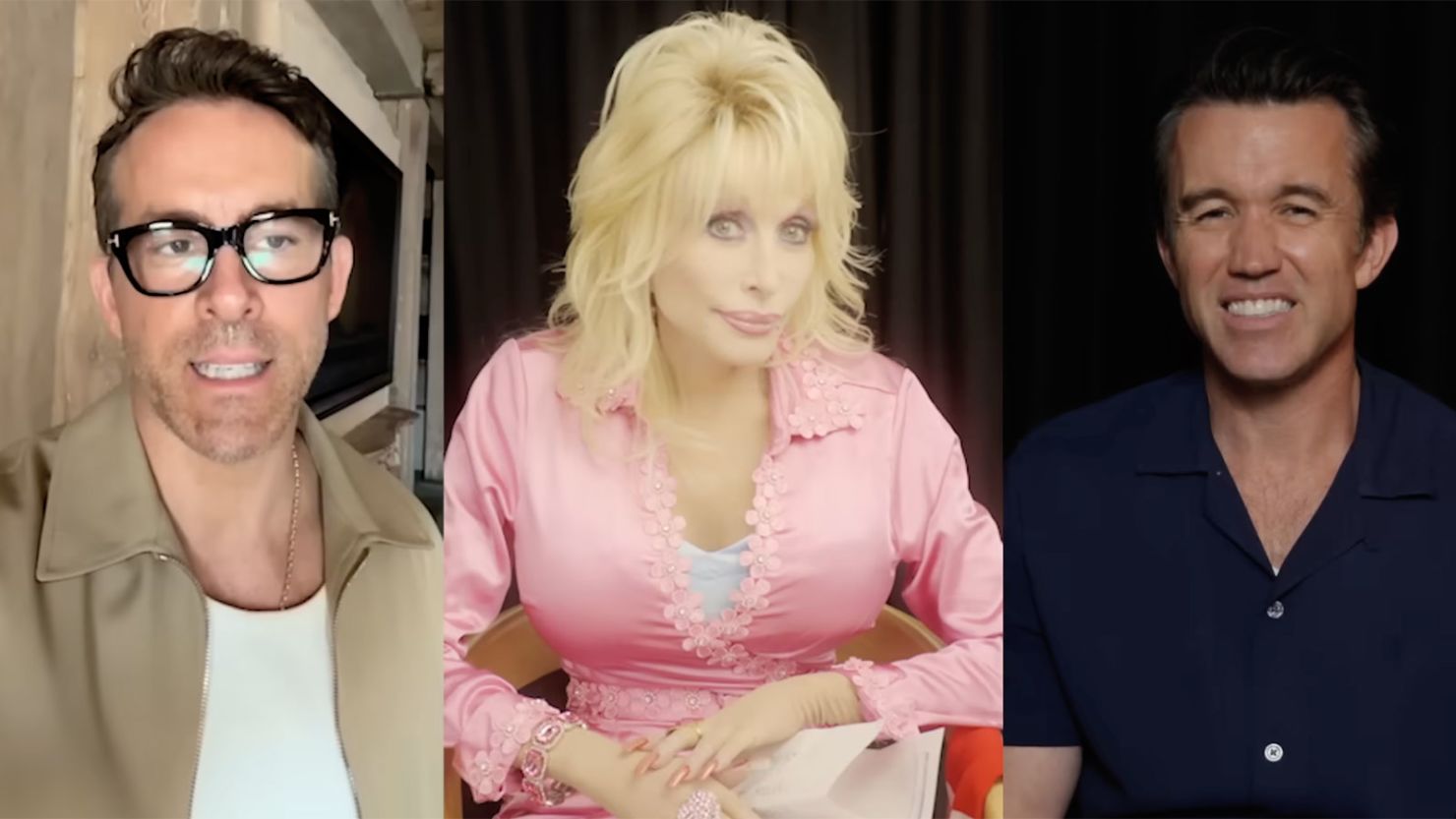 Dolly Parton hilariously snubs Ryan Reynolds as he ‘tricks’ her into talking up ‘Welcome to Wrexham’