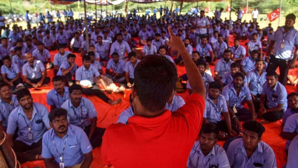 Why Hundreds of Samsung Workers in India Are Protesting